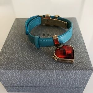 COPY - Lalique heart locket bracelet